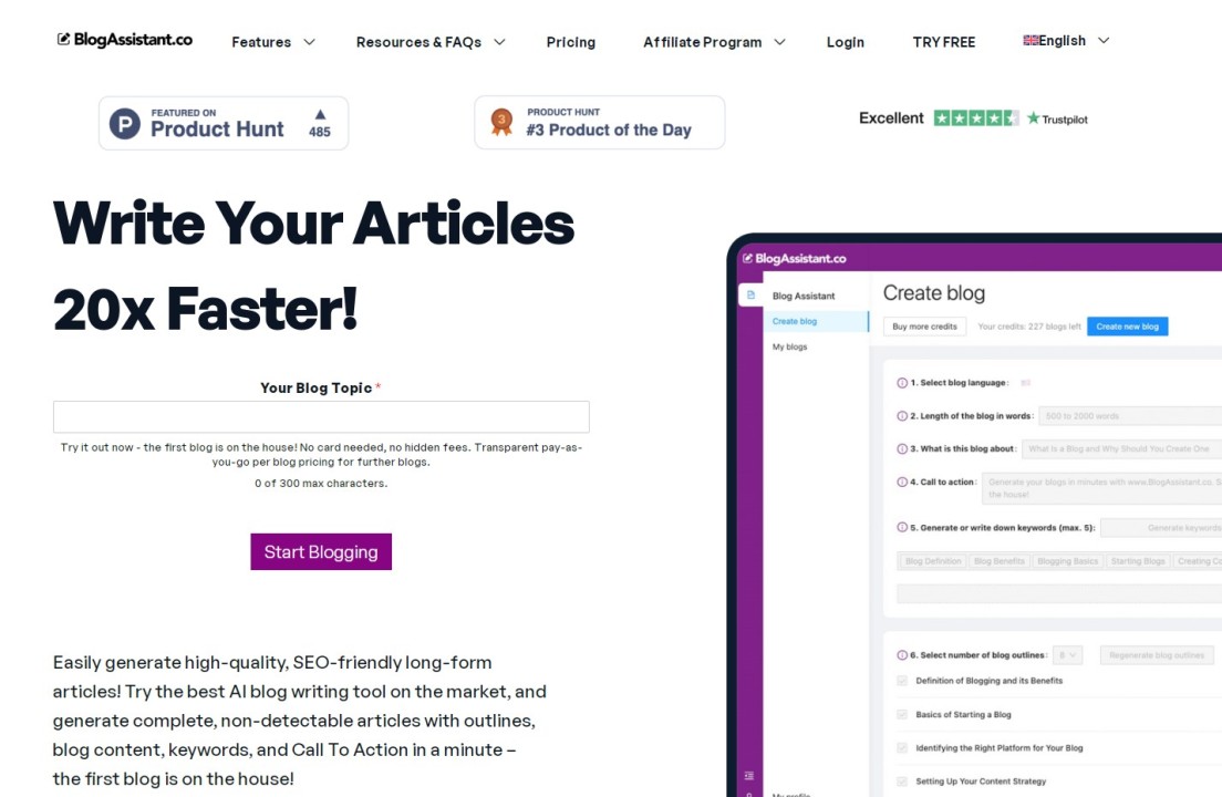Blogassistant Lifetime Deal
